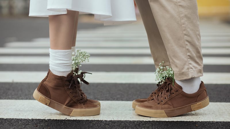 Stylish dress shoes